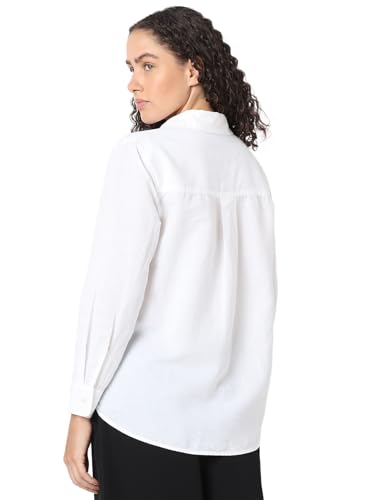 VERO MODA Women Regular Fit White Shirt - Image 5