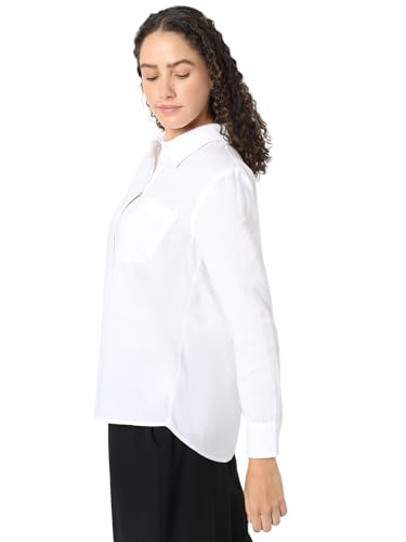 VERO MODA Women Regular Fit White Shirt - Image 6