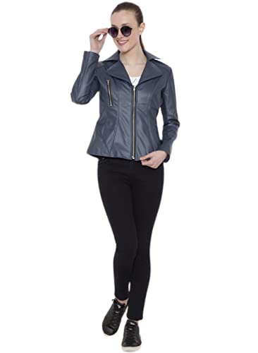 Le Alba Ladies Faux Leather/PU Jackets | Maria | Women Jacket | Faux Leather Jacket | Jackets