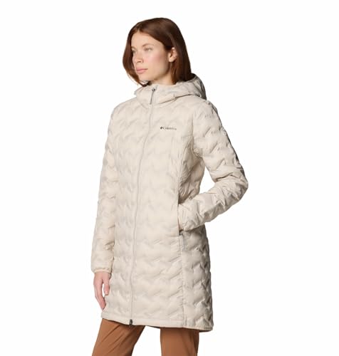 Columbia Women Beige HEAT SEAL Delta Ridge II Down Jacket, - Image 7