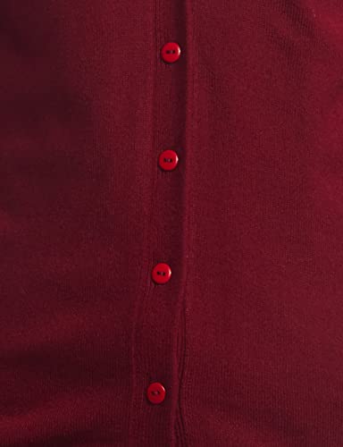 Symbol Women's Acrylic Quilted Jacket Cardigan Sweater - Image 2