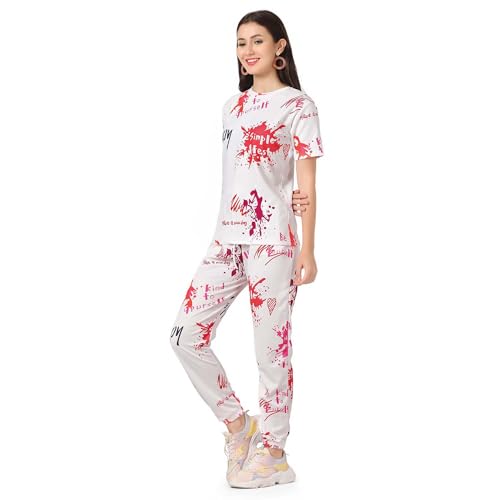 DHRUVI TRENDZ Womens Lycra Pyjama Sets Regular Fit Pajama Set - Image 8