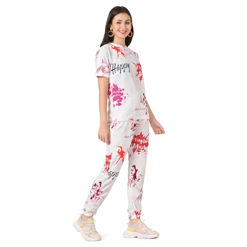 DHRUVI TRENDZ Womens Lycra Pyjama Sets Regular Fit Pajama Set - Image 7