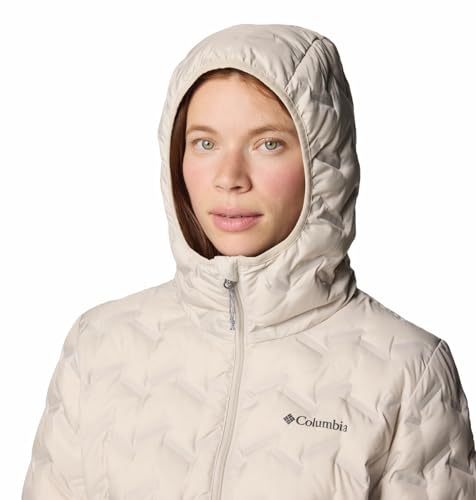 Columbia Women Beige HEAT SEAL Delta Ridge II Down Jacket, - Image 3