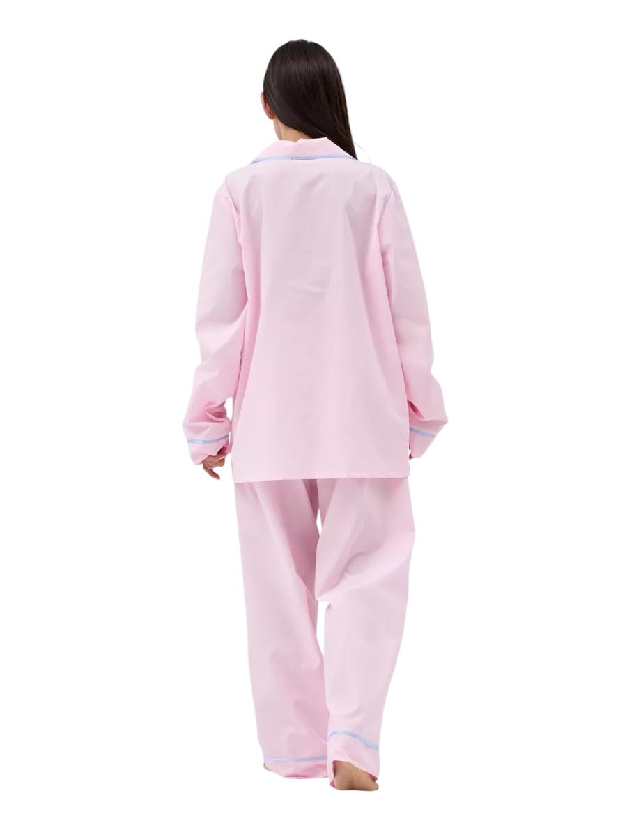 100% Cotton Lounge Set for Women | Coord Set | Nightdress | Relaxed Fit | Sizes XS to 3XL | Bella Babe Luxury Nightsuits - Image 5