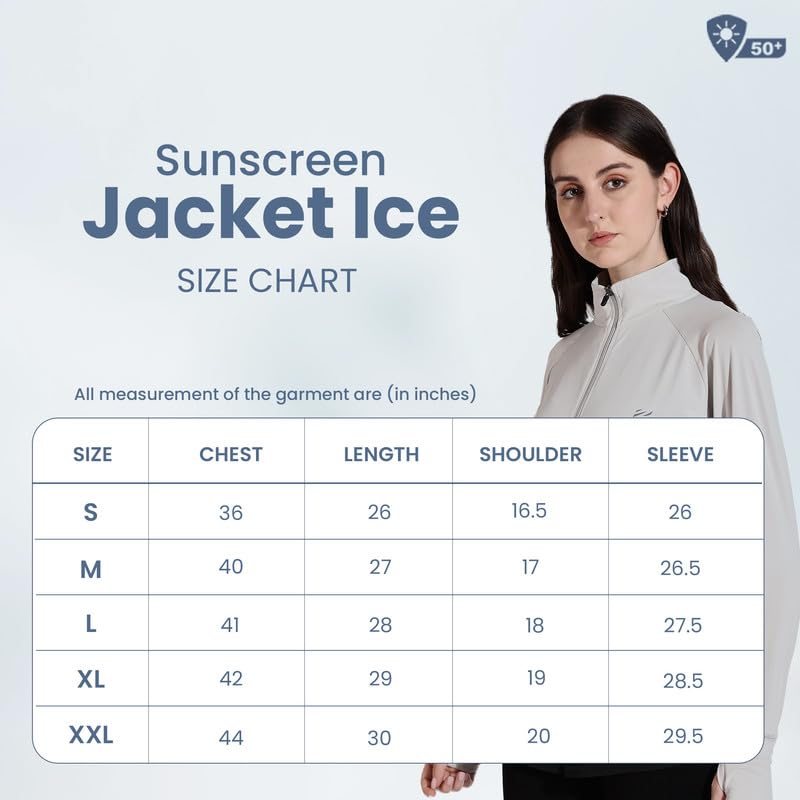 BLUE TYGA Womens Sunscreen Jacket ICE | UPF 50+ sun protection | Cool Rush Technology for instant cooling | Sweat-wicking, anti-microbial fabric | Blocks UVA/UVB rays | Lightweight, all-day freshness. - Image 2
