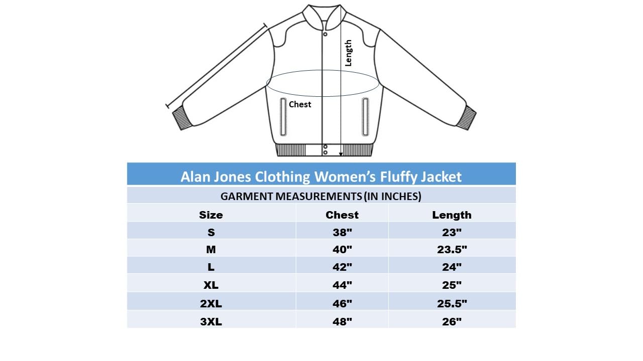 Alan Jones Clothing Women’s Fluffy Yarn Fleece Full-Zip Jacket | Soft Lightweight Warm Outerwear with Stand Collar & Piping at Hem & Cuffs - Image 2
