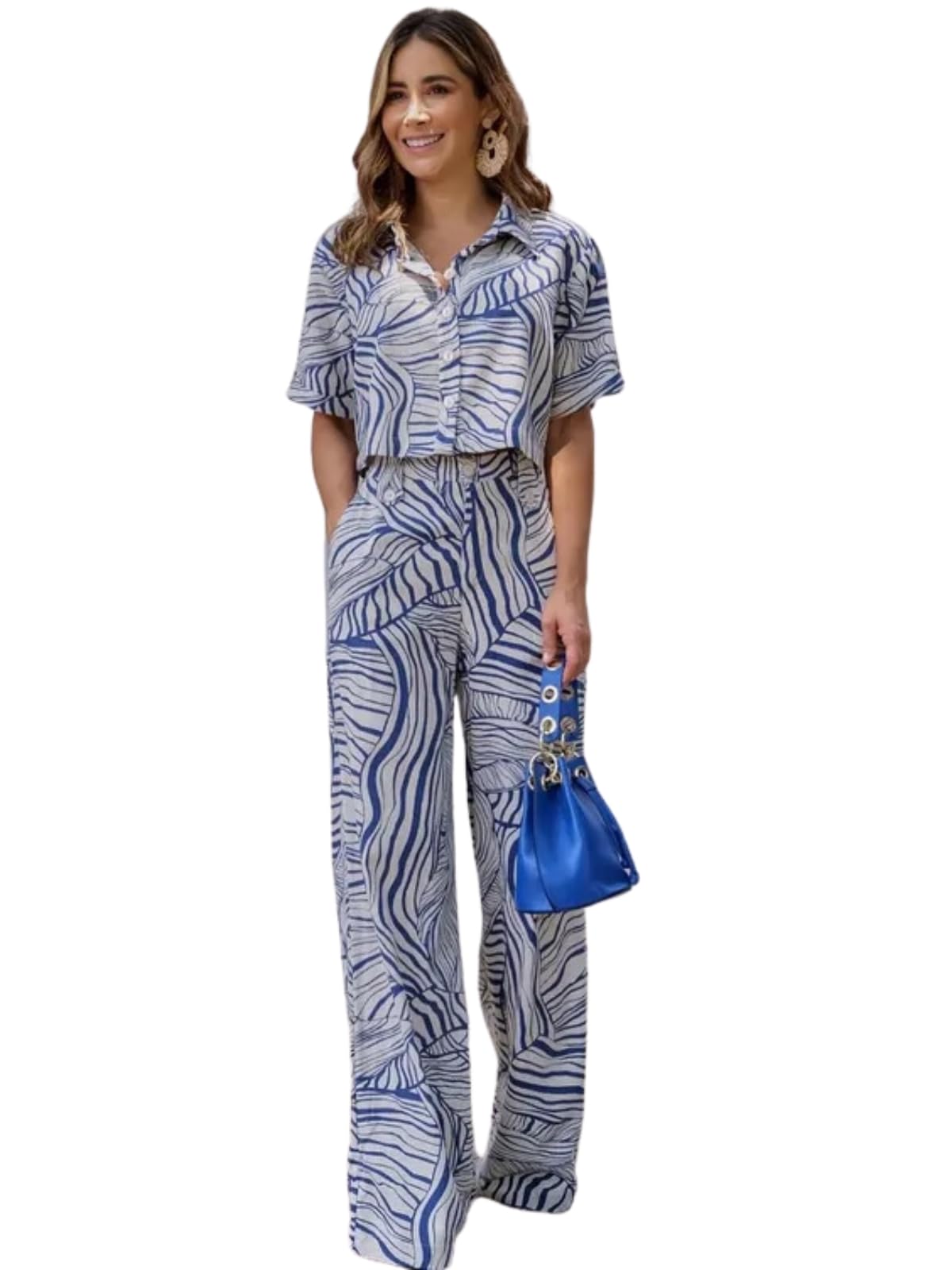Leriya Fashion Womens Rayon Geometric Regular Dress Co-Ord Set