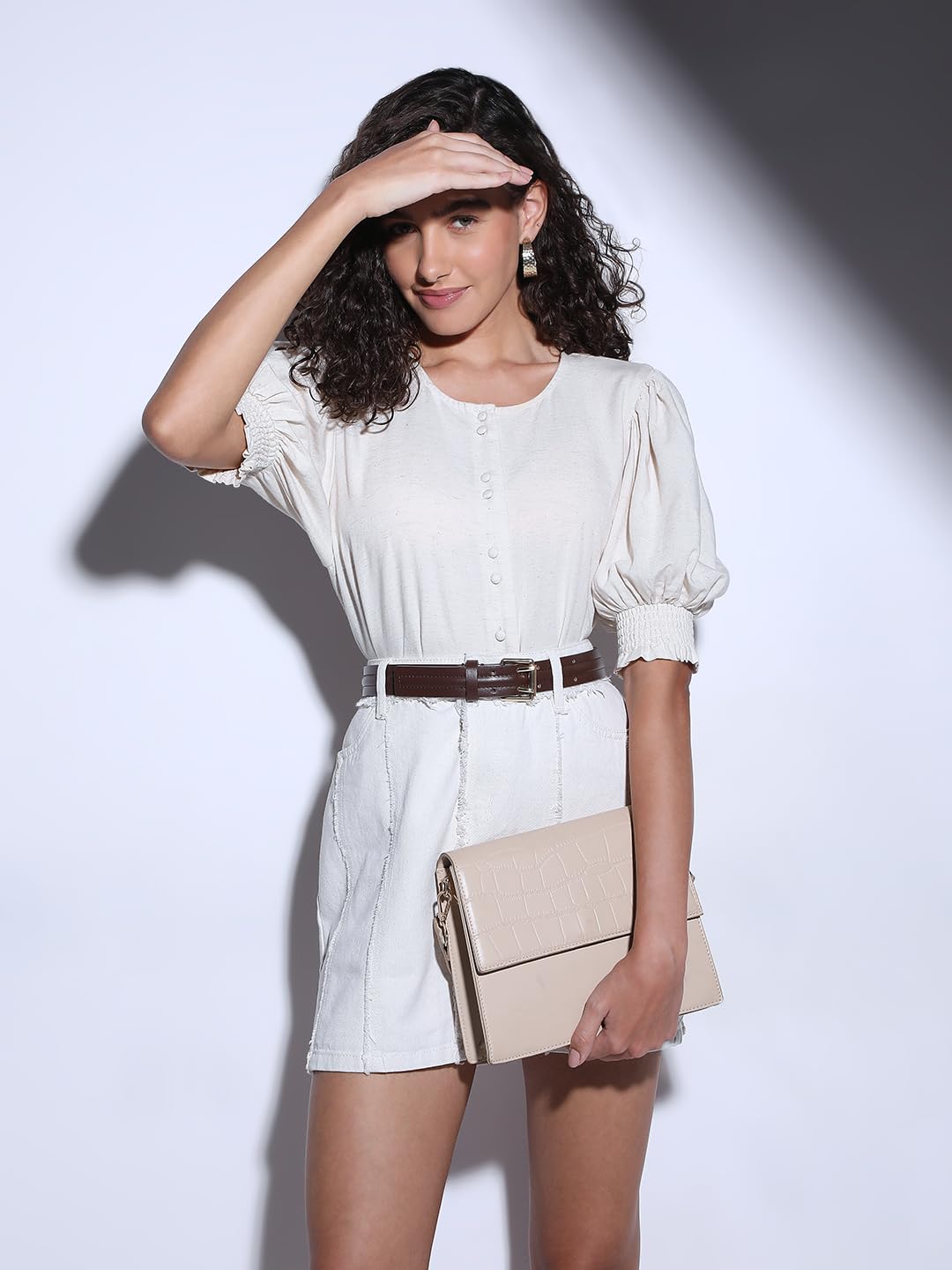 VERO MODA Women Regular Fit Off White Top - Image 7