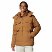 Columbia Women Brown Omni Heat Inifnity Longhorn Ridge Insulated Jacket,