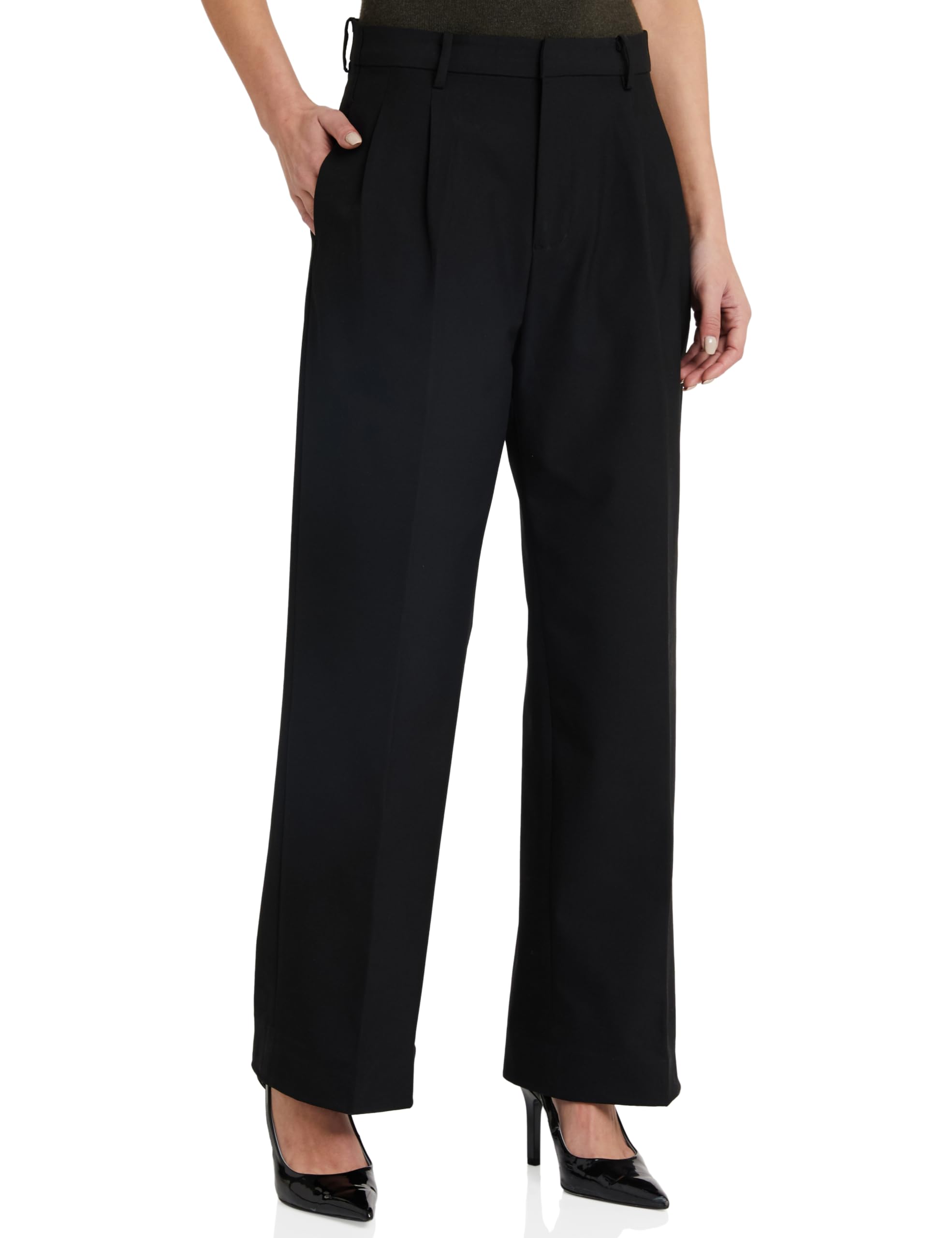Symbol Women's Wide Leg Formal Trouser