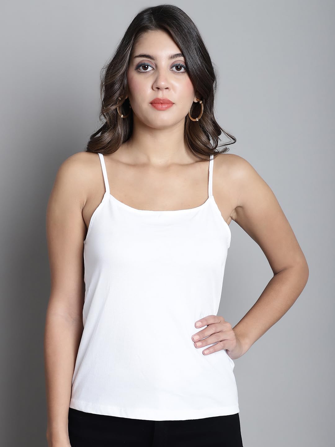 DRESSITUDE Women Self Designed Round Neck Flared Sleeve Lace Top with Camisole - Image 3