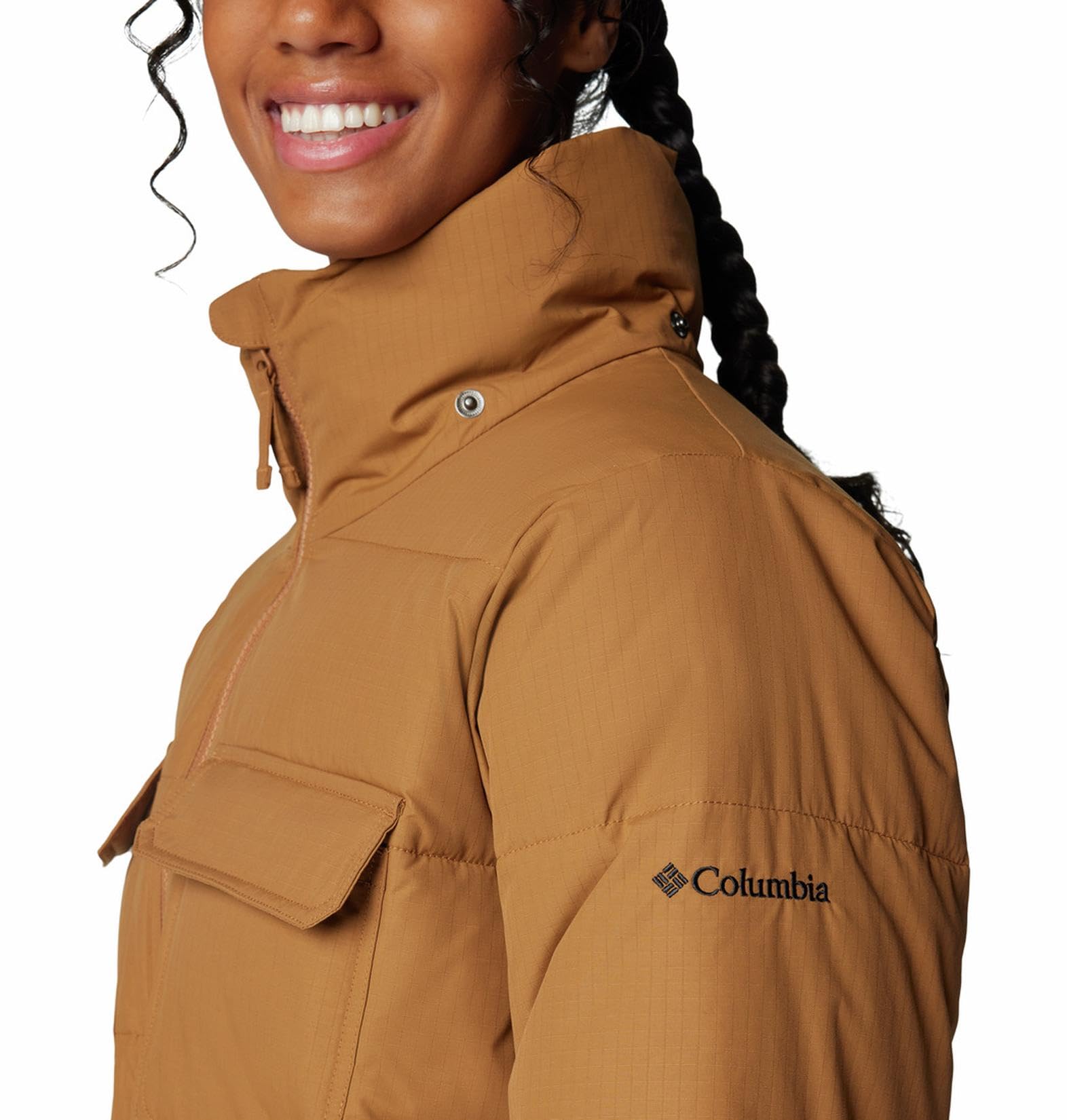 Columbia Women Brown Omni Heat Inifnity Longhorn Ridge Insulated Jacket, - Image 7