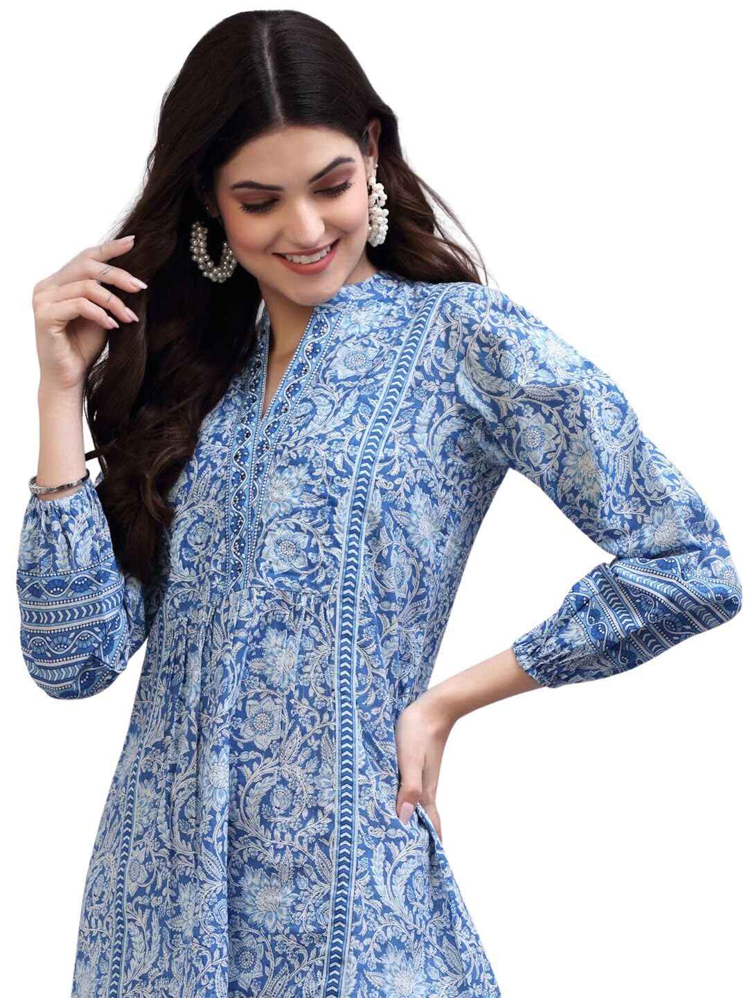 rytras Women's Floral Printed Rayon Top - Image 4