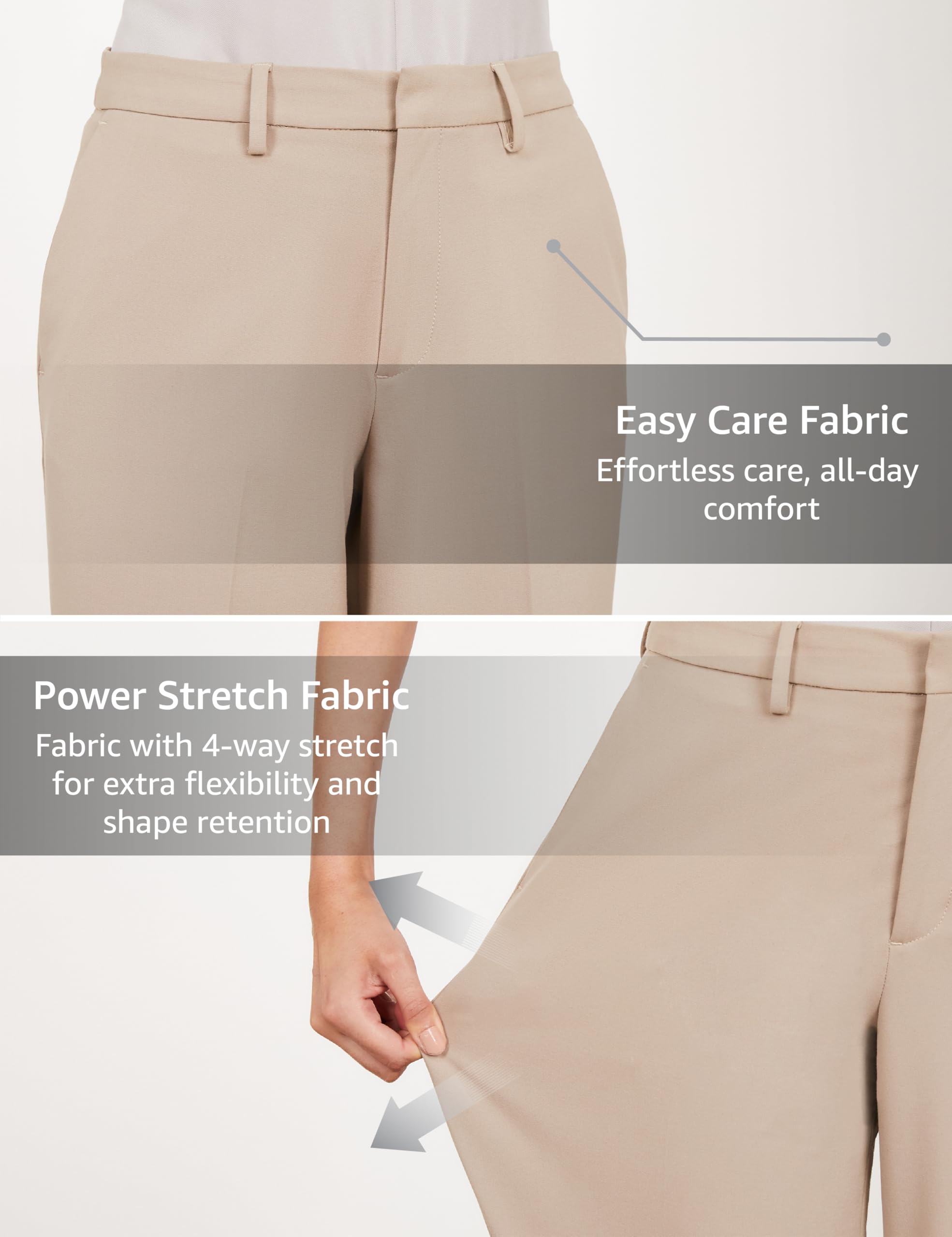 Symbol Premium Women's Relaxed Business Casual Pants - Image 6