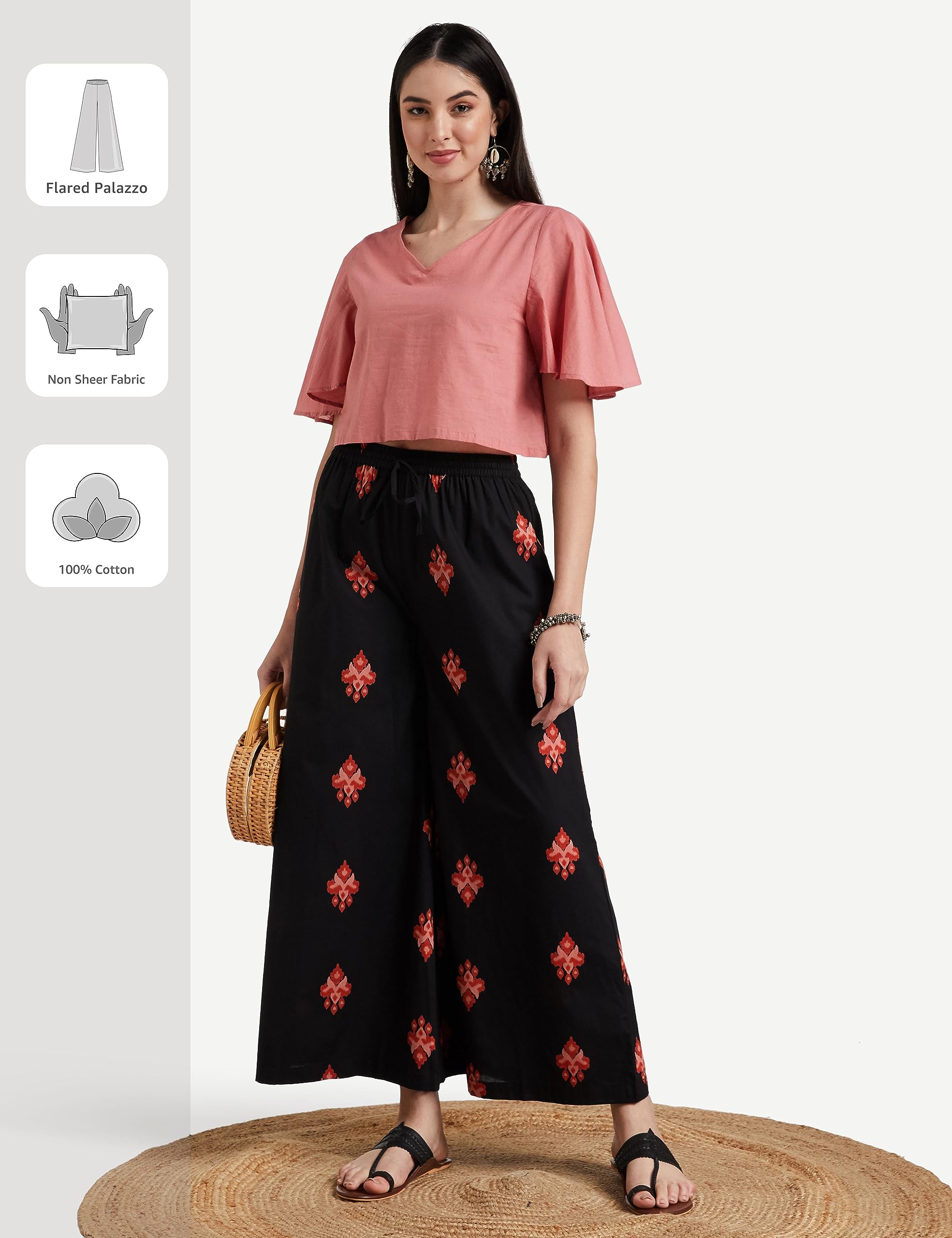 Myx Women's Relaxed Palazzo - Image 9