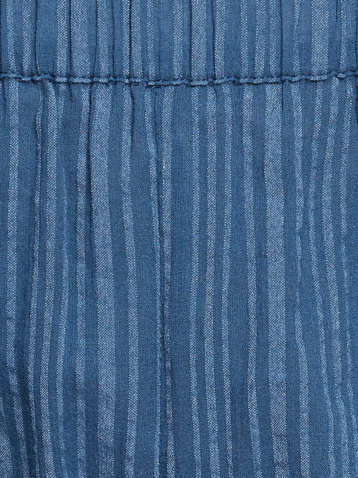 Clovia Women Rayon Blend Sassy Stripes Button Me Up Shirt & Pyjama Set - Image 2