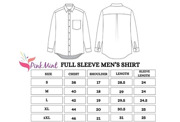 Pinkmint Casual Shirt for Men Stylish Men's Shirt Soild Regular Fit Long Sleeve Formal Wear Black - Image 2