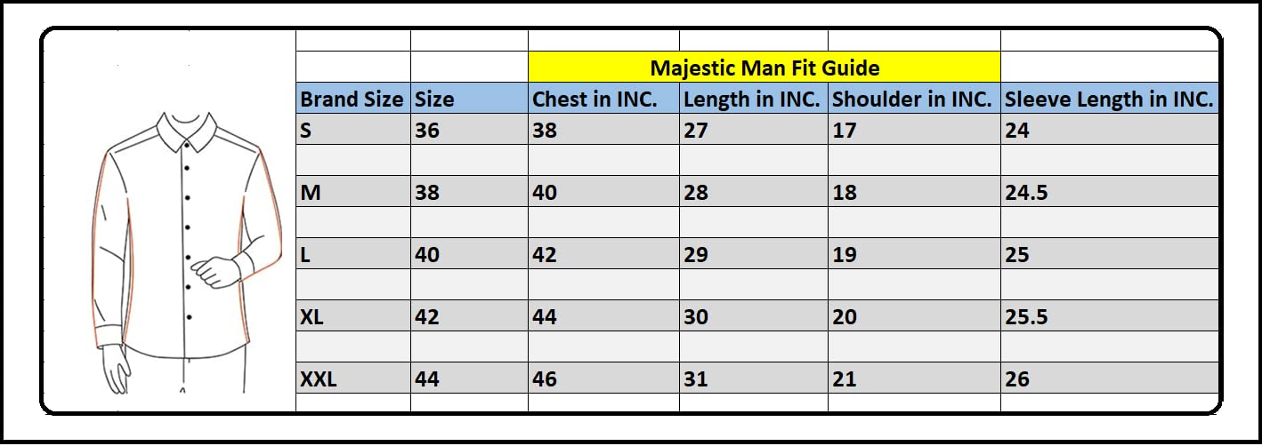 Majestic Man Small Checkered Slim Fit Cotton Casual Shirt (Large, Charcoal Grey, Men) - Image 2