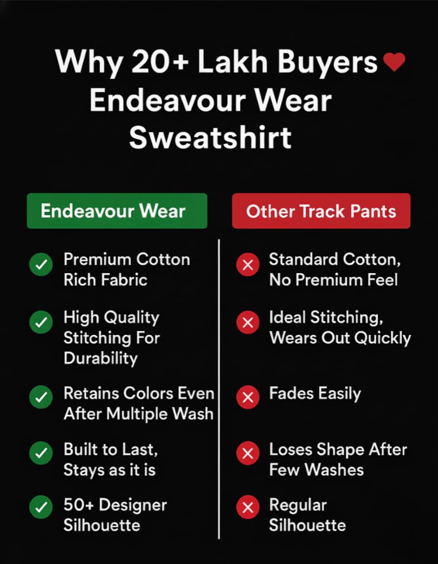 ENDEAVOUR WEAR Men's Rich Cotton Crew Neck Sweatshirt Teal Green - Regular, Large - Image 2