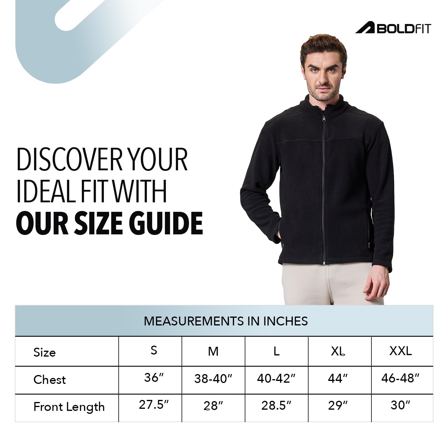 Boldfit Men's Polyester Regular Fit High Neck Sweatshirt (Bftbm4022S(H) Bkxxl_Black - Image 6