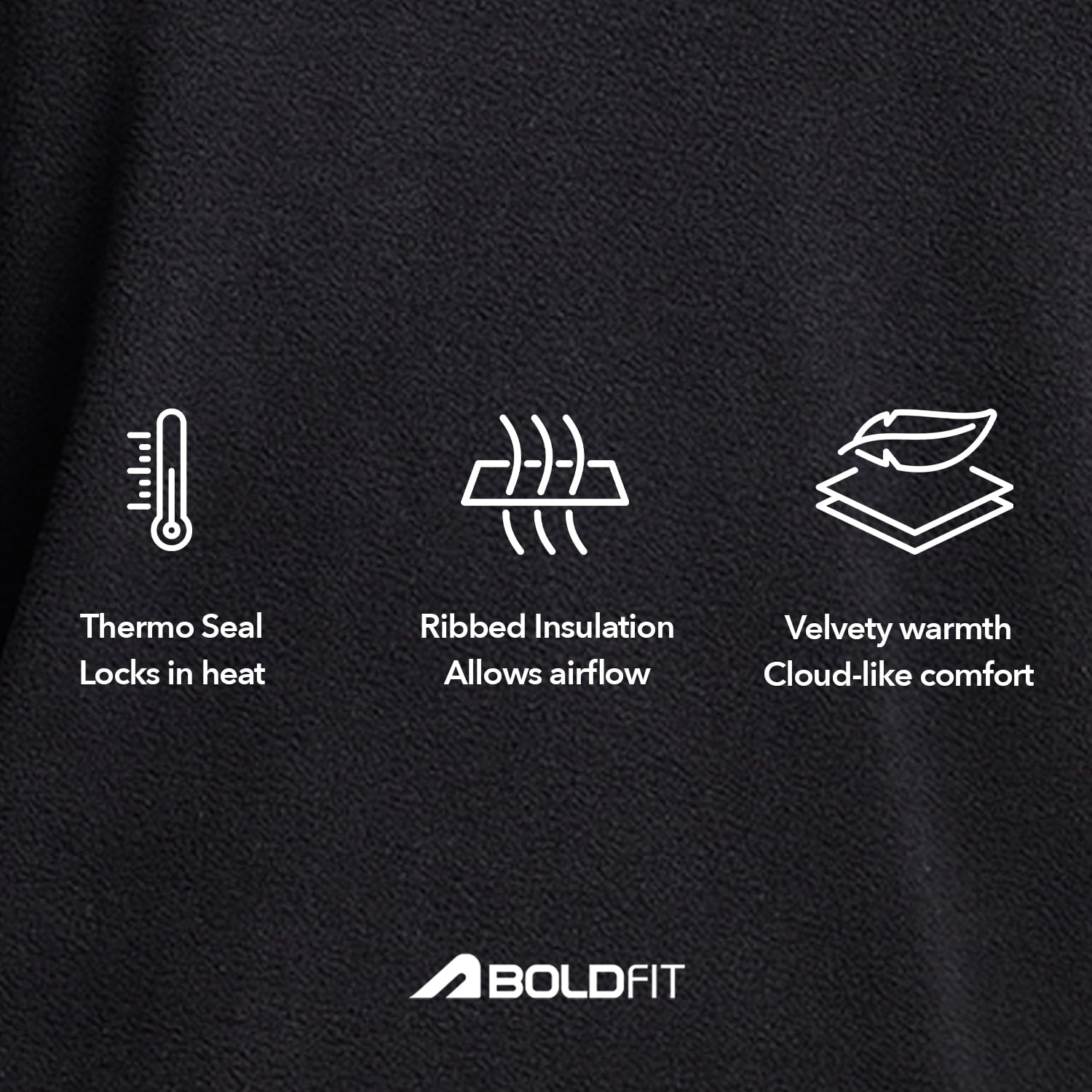 Boldfit Men's Polyester Regular Fit High Neck Sweatshirt (Bftbm4022S(H) Bkxxl_Black - Image 5