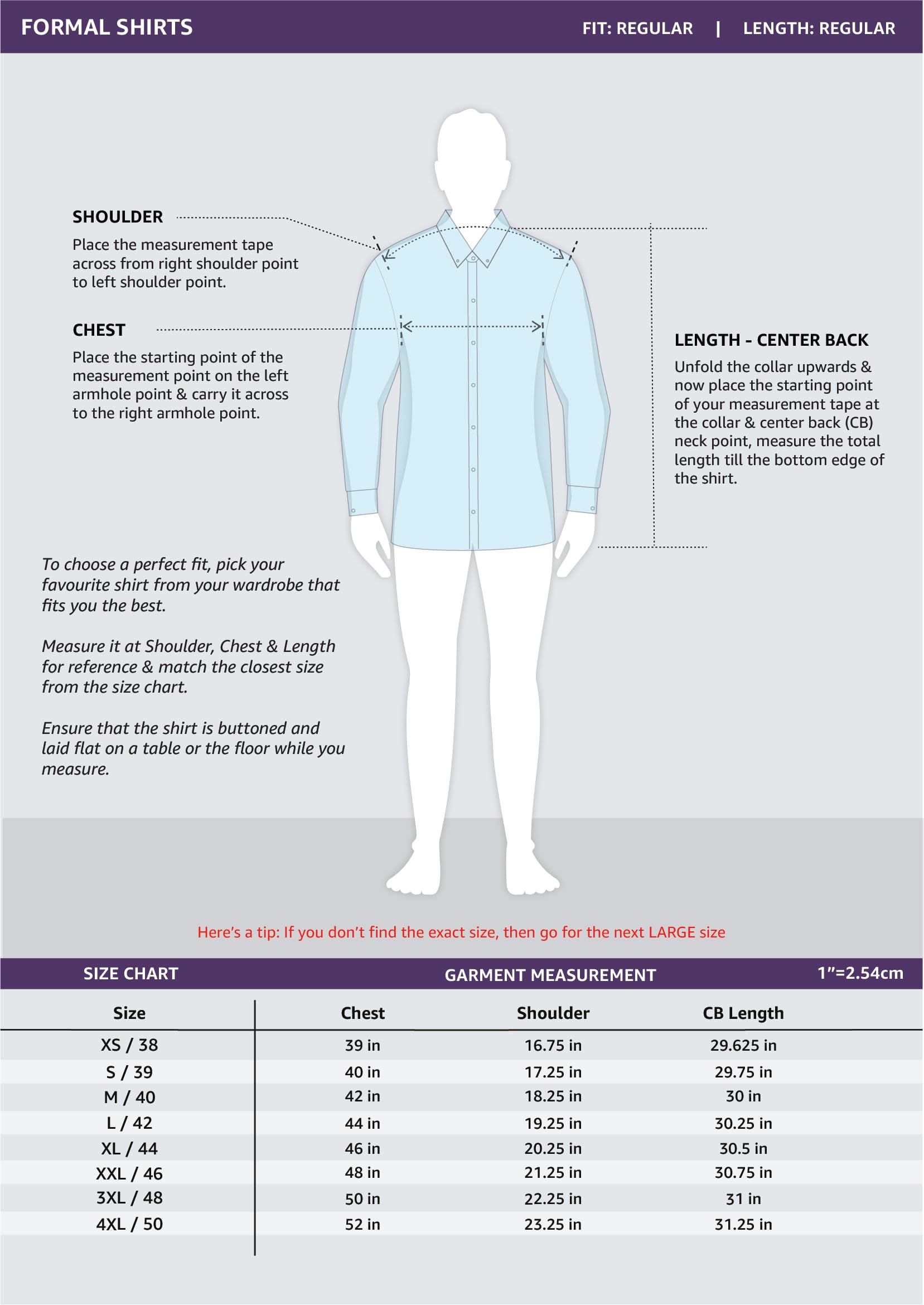 Symbol Premium Men's Wrinkle-Resistant Regular Fit Cotton Formal Shirt (SS23-SMP-FS-01_Maroon_42) - Image 2