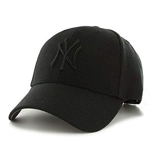 ADNOCK Unisex Baseball Cap, Black on Black, Adjustable Fit, Classic Sports Hat,Summer Cap Pack of 1