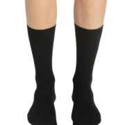 Jockey Men's Calf Length Cotton Socks 7098_Black_FREE SIZE