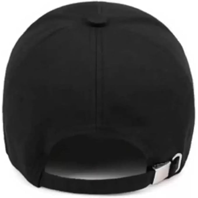 Cap Comfortable Adjustable Cap with Stylish Design NY Sports caps for Men, with Adjustable Strap in Summer for Men, Sports Caps for Men & Women Black - Image 6