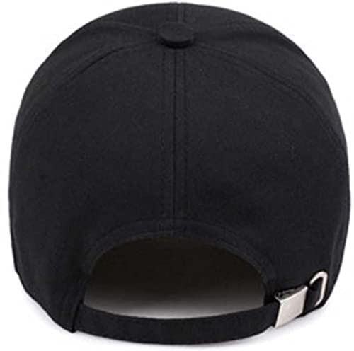 Navkar Crafts Adjustable Black Plain Cap Unisex Quick Drying Sun Hat for Summer Activities Sports Baseball Hat for Men Pack of 1 Free Size - Image 4