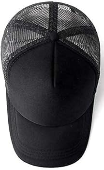 Jali Cap for Men, Lightweight Mesh Design, Ventilated, Black - Image 5