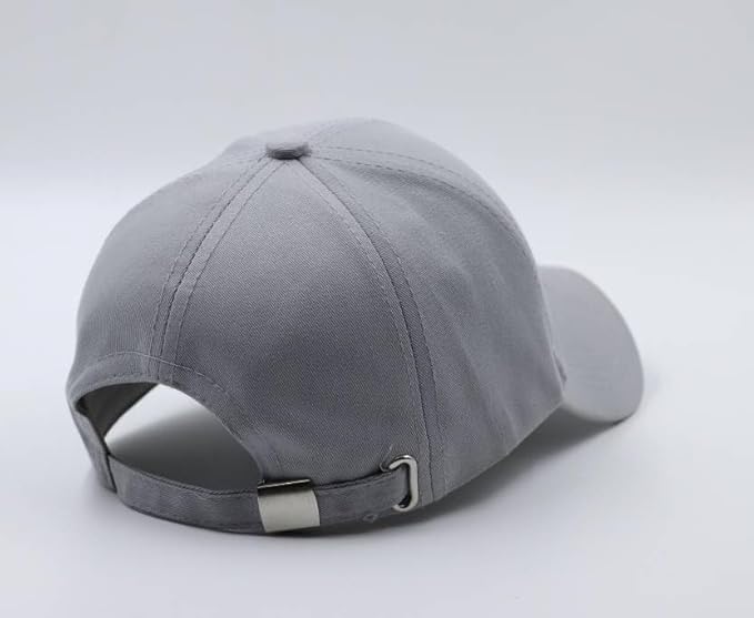 SELLORIA Men's Acrylic Cap (LIGHGT Grey, Free Size - Image 7