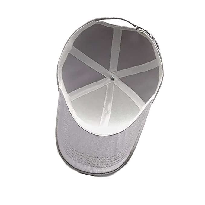 SELLORIA Men's Acrylic Cap (LIGHGT Grey, Free Size - Image 4