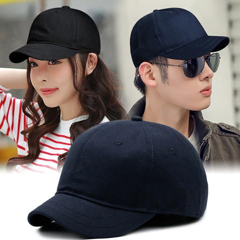 JNS Baseball Cap Adjustable Size for Running Workouts and Outdoor Activities All Seasons, Black - Image 6