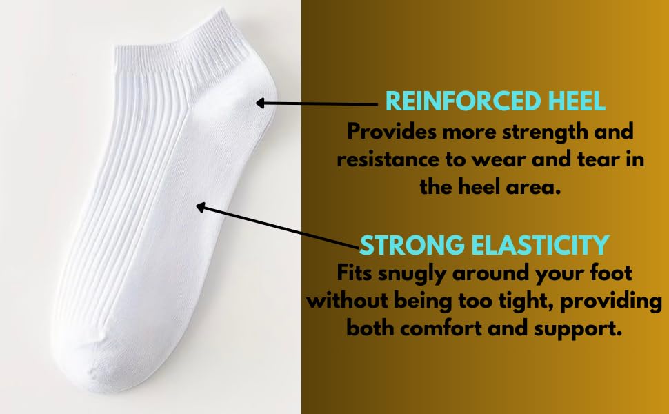 FABLOID Men & Women Solid 5 Pairs Multicolor Polycotton Free Size Ankle Length Socks (Pack of 5) - Image 5