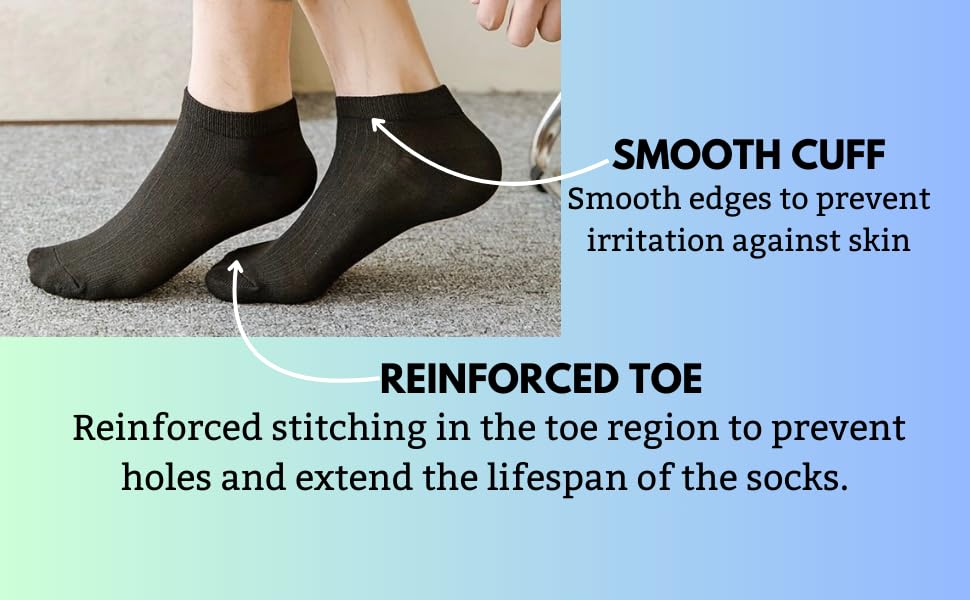 FABLOID Men & Women Solid 5 Pairs Multicolor Polycotton Free Size Ankle Length Socks (Pack of 5) - Image 6