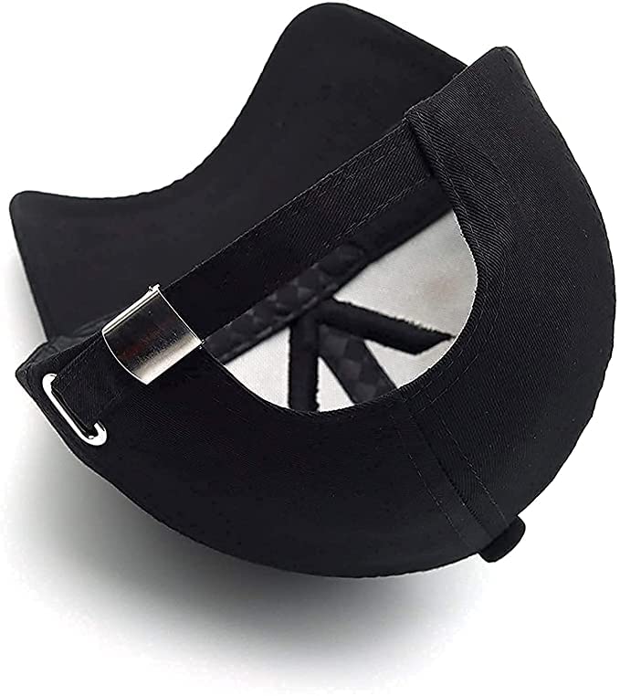 SELLORIA Acrylic Plain Baseball Sport Cap Men's Baseball Head Hat Stylish All Sports Caps With Adjustable Strap Pack Of 1 (Black) - Image 5