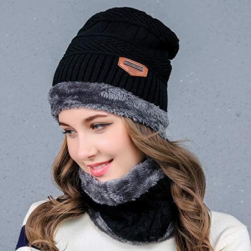 Fitness Mantra® Gym Winter Cap & Muffler for Men & Women| Beanie Cap| 1 Set| (Multicolor) - Image 7