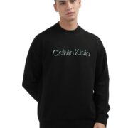 Calvin Klein Mens Black Color Sweatshirt (XL)