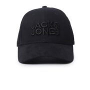 JACK & JONES Men's 100% Cotton JAC Jack & JonesCORE Baseball Cap Anthracite ONE
