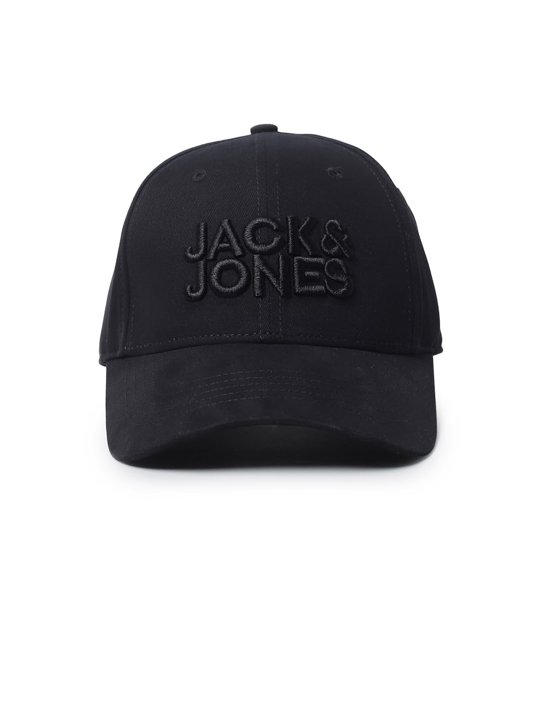 JACK & JONES Men's 100% Cotton JAC Jack & JonesCORE Baseball Cap Anthracite ONE
