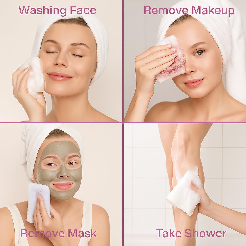 FRESHSHINE Microfiber Small Size Face Towel/Handkerchief 400 GSM Super Soft Face Towels for Women's, Kid's & Newborn Babies 6 pc (25x25 CM) - Multicolor - Image 6