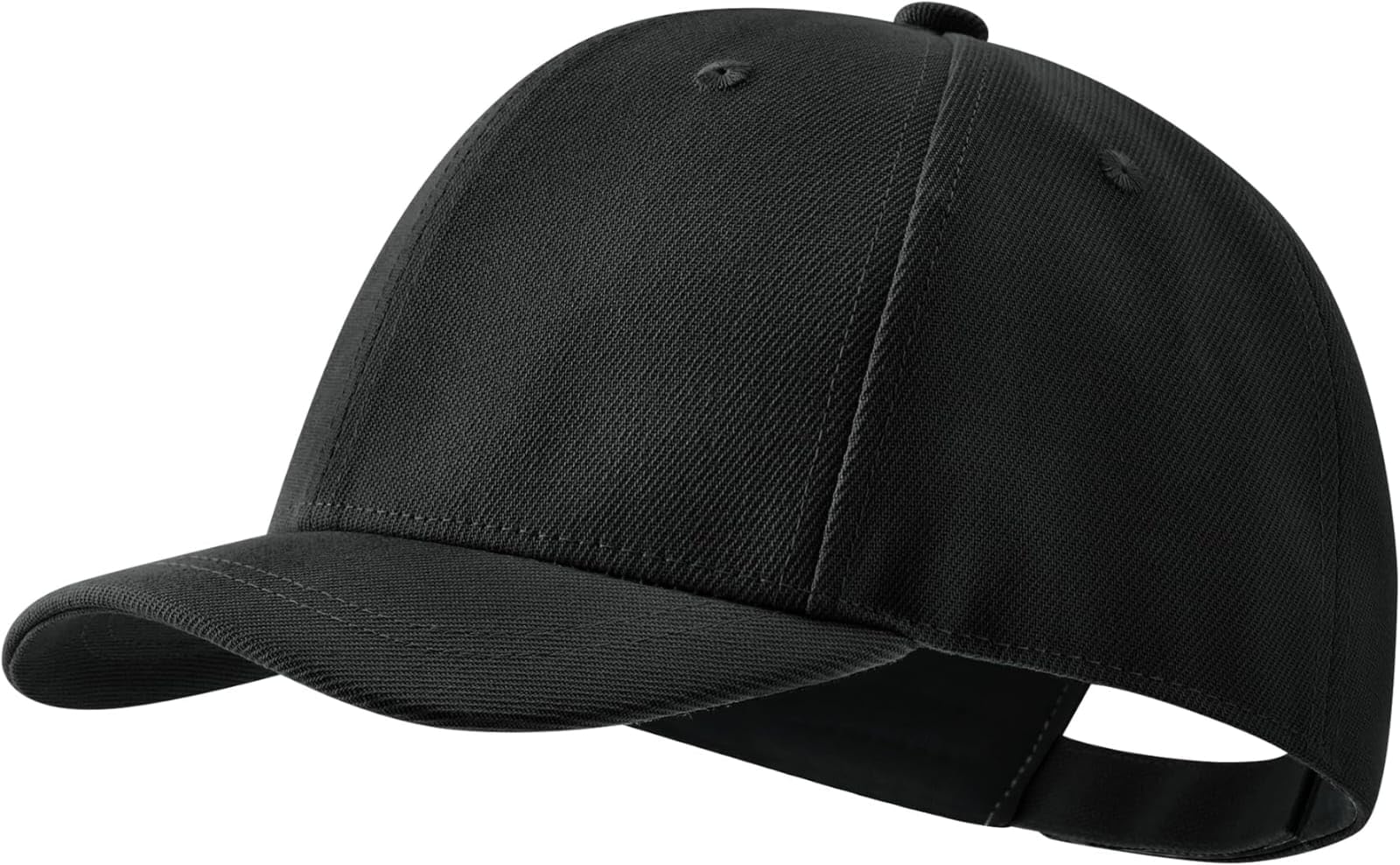 JNS Baseball Cap Adjustable Size for Running Workouts and Outdoor Activities All Seasons, Black - Image 2