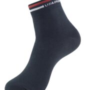 Jockey Men's Cotton Anklet Regular Socks (7002 , Black, Free Size )