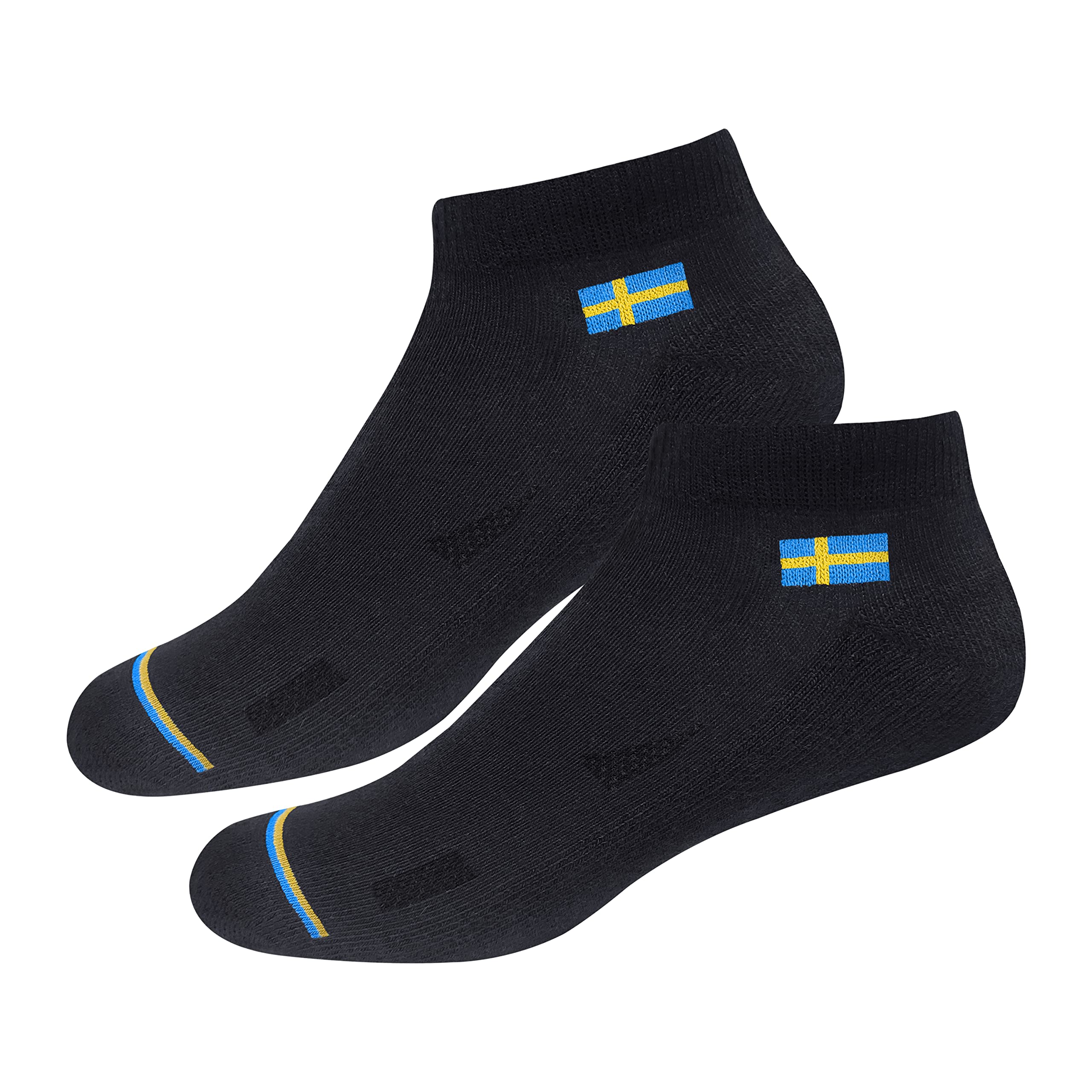 SWAGR Polyester 5 Pairs Solid Ankle Length Socks For Men & Women, Multicolor, Pack Of 5, Free Size - Image 2