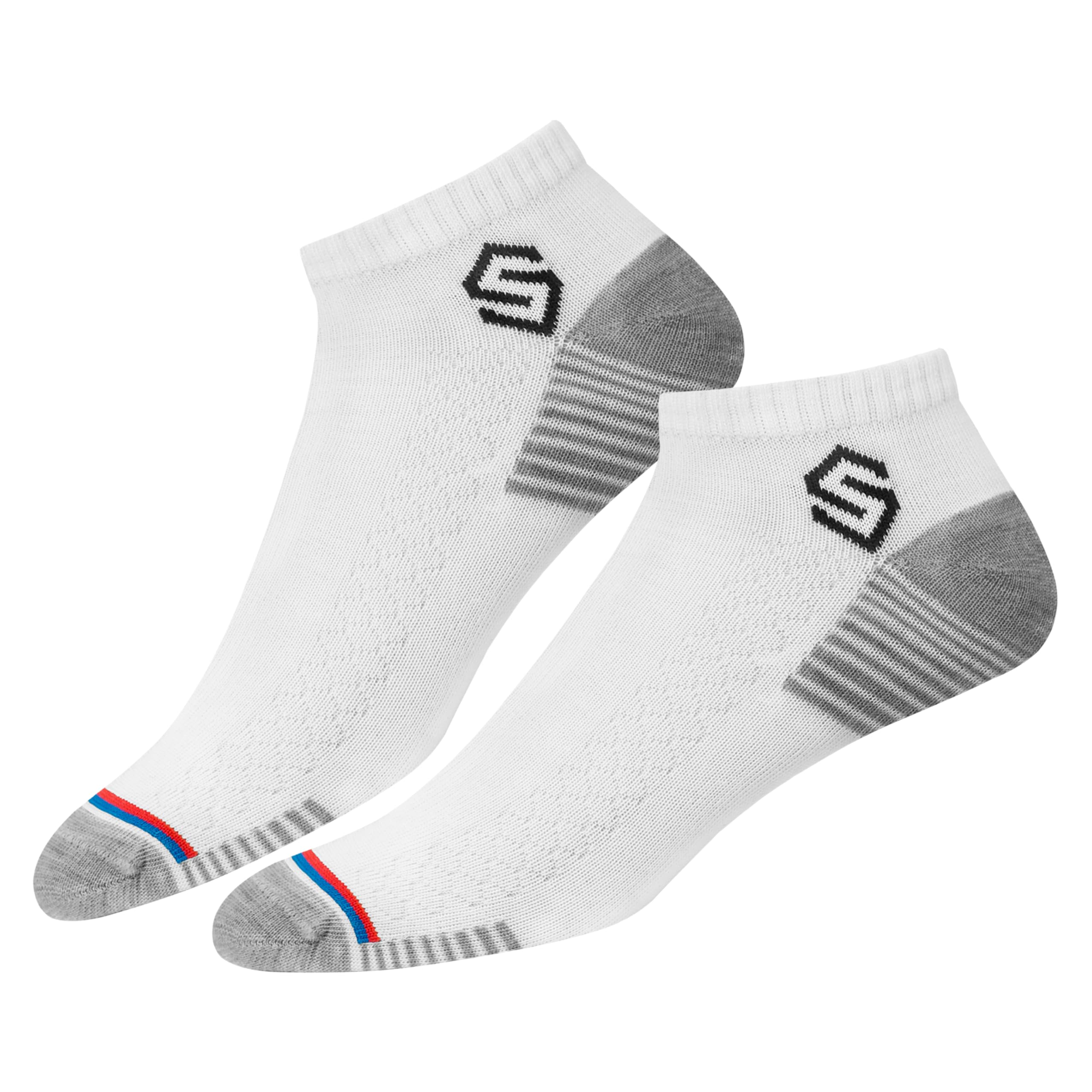 SWAGR 12 Pairs Sports Cotton Ankle Length Socks for Men, Pack of 12., Assorted - Image 2