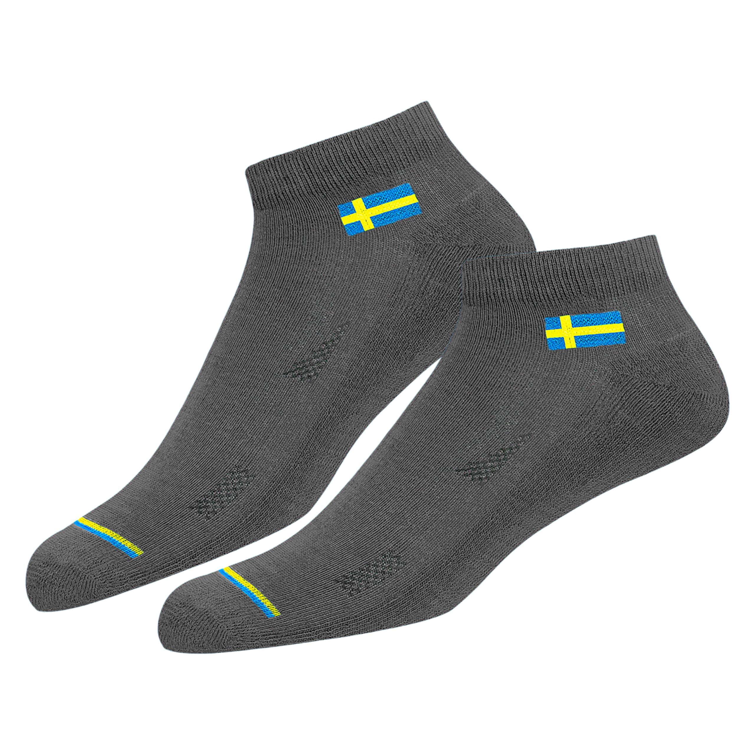 SWAGR 12 Pairs Solid Cotton Ankle Length Socks for Men Women, Pack of 12., Assorted - Image 2