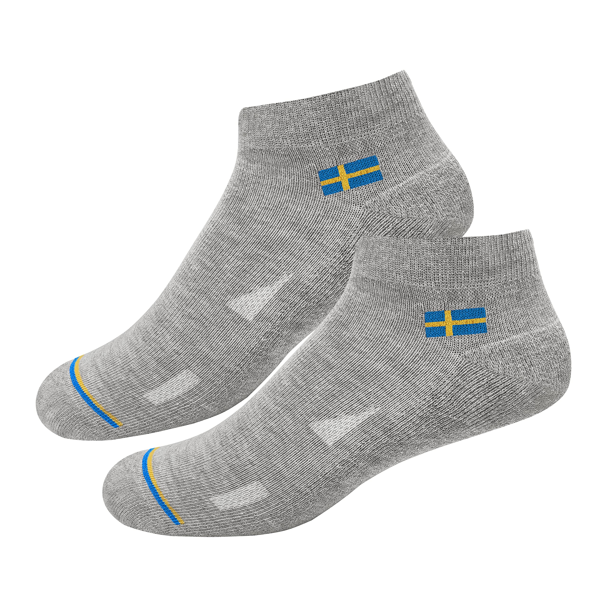 SWAGR Polyester 5 Pairs Solid Ankle Length Socks For Men & Women, Multicolor, Pack Of 5, Free Size - Image 5