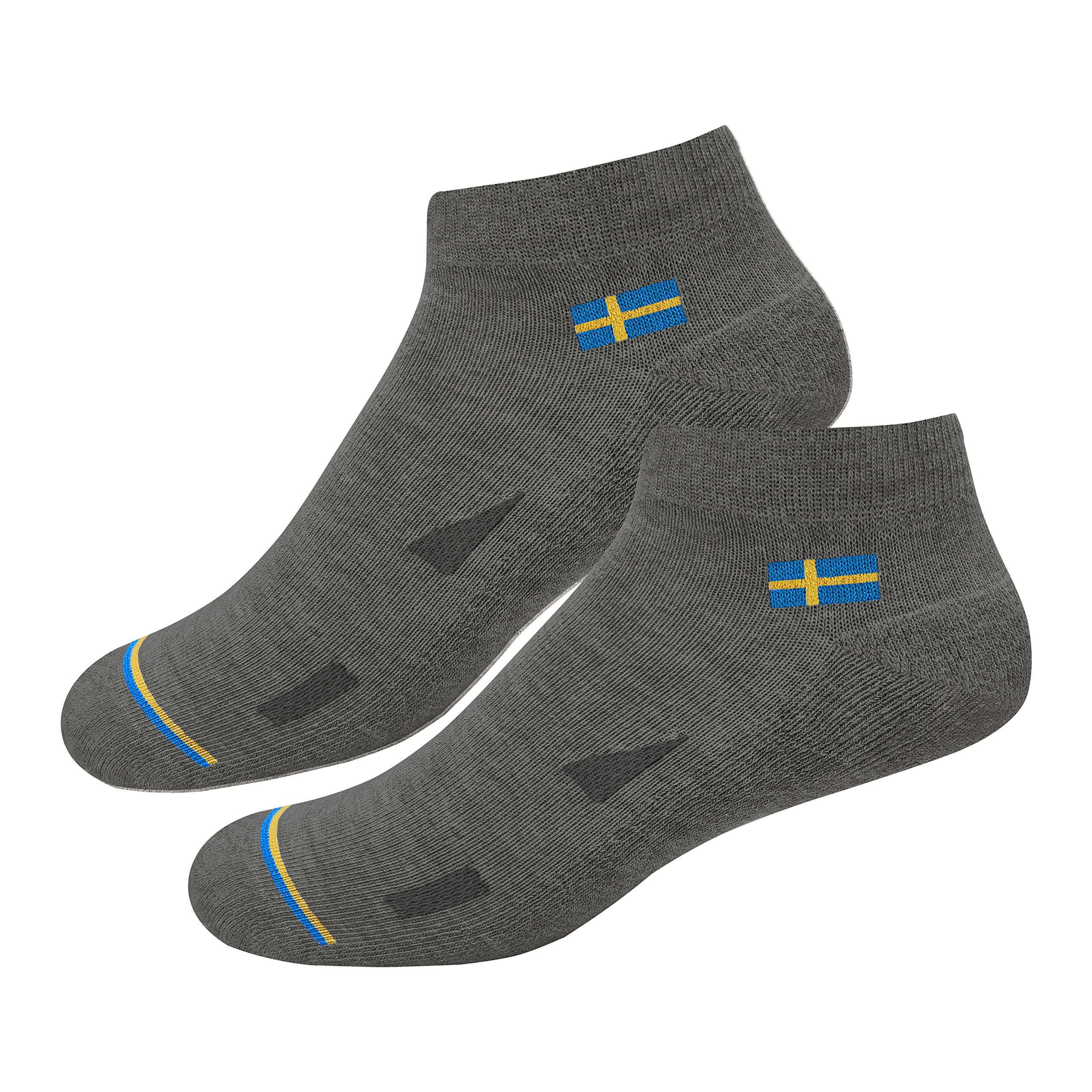 SWAGR Polyester 5 Pairs Solid Ankle Length Socks For Men & Women, Multicolor, Pack Of 5, Free Size - Image 4